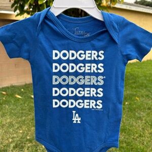 Dodgers Blue Baby Bodysuit